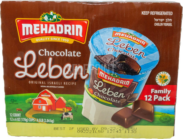Mehad Leben Choc 6 oz. 12Pk