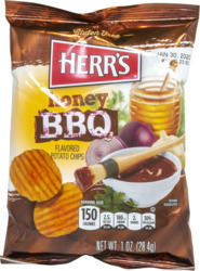 Herrs Honey Bbq Chips 1 oz.