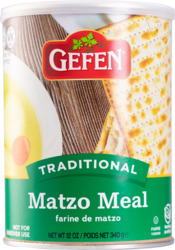 Gefen Matzo Meal Can 12Z
