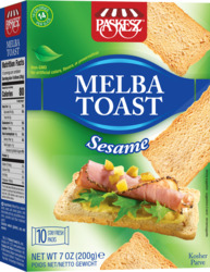 Melba Toast Sesame