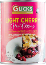 Glicks Pie Flng, Cherry Lite