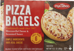Macab Pizza Bagel 6 Pk