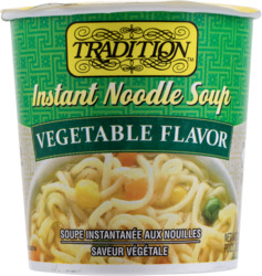 Instant Noodle Soup Vegetable Flavor