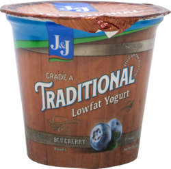Lowfat Blueberry Yogurt