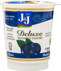 J&J Yogurt Deluxe Bluebry