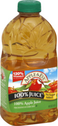 A&E 48Z Clear Apple Juice