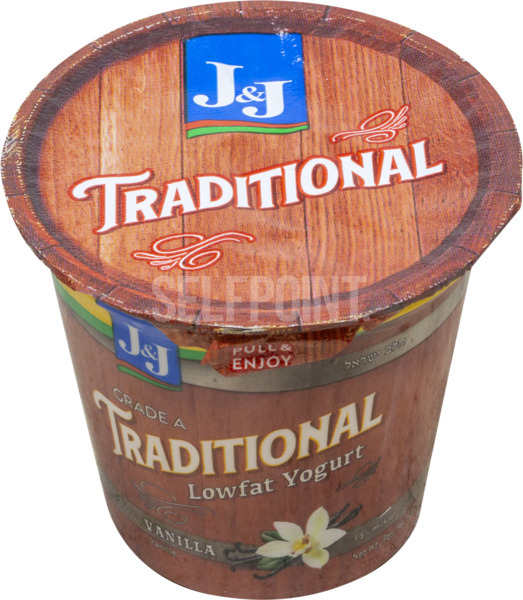 J&J Vanilla Yogurt 6 oz