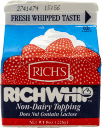 Rich Parve Topping 8 oz.