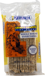 Crispy Crusts Flat Bread Whole Wheat Everything