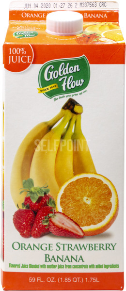 Gf 100% Juice Orng/Strw/Ban