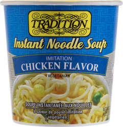 Instant Noodle Soup Imitation Chicken Flavor