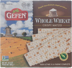 Whole Wheat Matzo