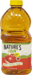 Natures Own Apple Jc ½Gal
