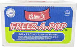 Blm Freeze Pops 144 Count