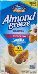 Unsweetened Vanilla Almond Milk