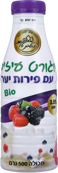 מחלבת טל יוגורט עיזים בטעם פירות יער 500מל