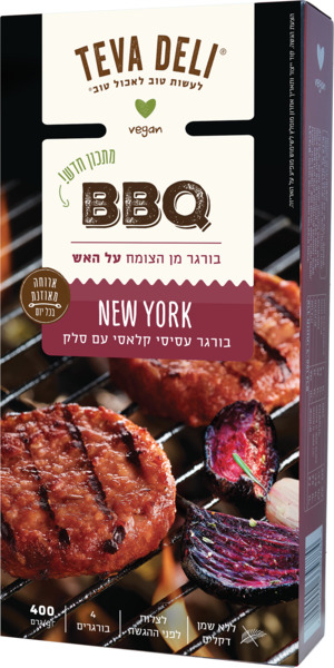 המבורגר ניו יורק על האש 400 גרם טבע דלי - מידע תזונתי