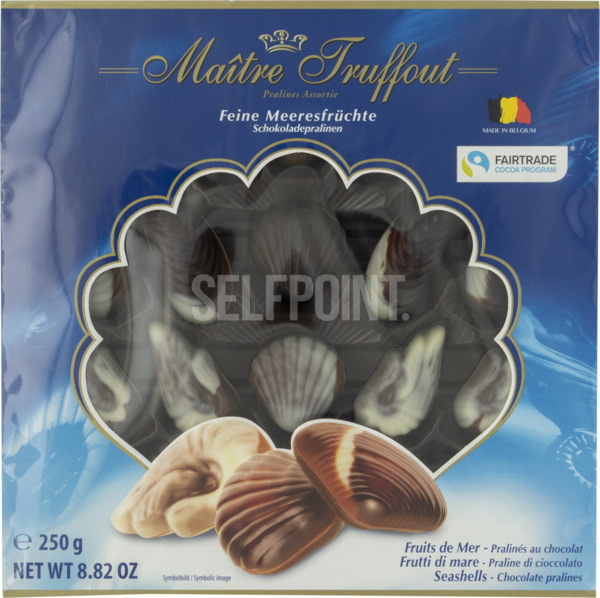 בלגיאן - צדפי שוקולד בלגי 250 גר