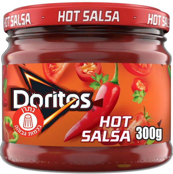 דוריטוס - רוטב דיפ סלסה חריף 300 גר