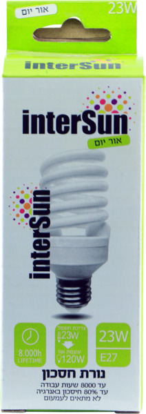 נורת חסכון 23 וואט