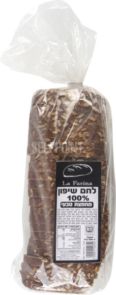 לחם שיפון 100% מחמצת טבעי