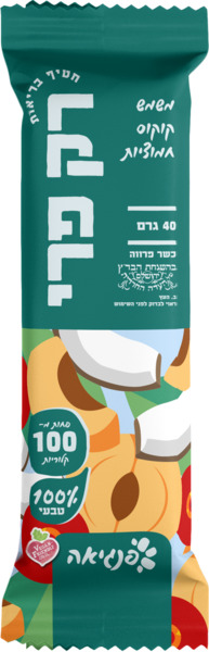 רק פרי חטיף משמש קוקוס חמוציות