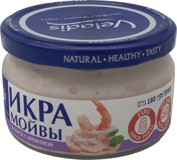 ביצי דג טרוטונית עם שרימפס