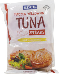 Frozen Yellowfin Tuna Steaks