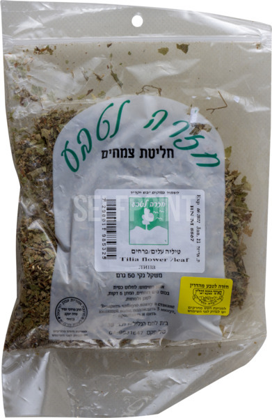 חליטת צמחים טיליה עלים/פרחים