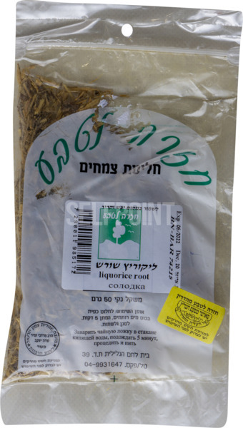 חליטת צמחים ליקוריץ שורש