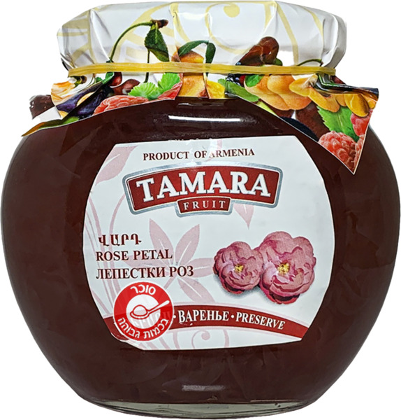 קונפיטורת עלי שושנים 400 גר TAMARA