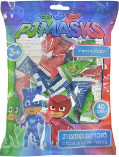 סוכריות קופצות כוח פיג'יי 40 יח'