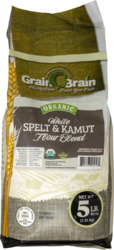 Organic White Spelt & Kamut Flour Blend