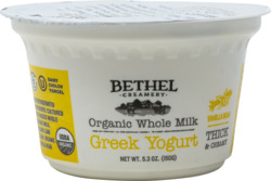Greek Yogurt  Vanilla Bean