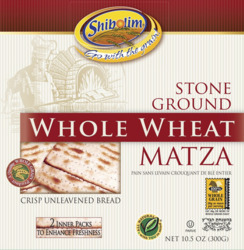 Stone Ground Whole Wheat Matza