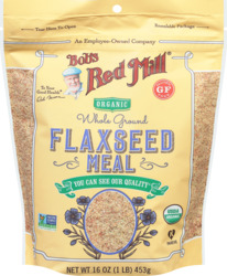 Bobs Flaxseed Whl Grnd Orgnc