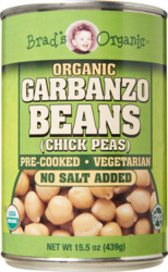 Organic Garbanzo Beans No Salt Added