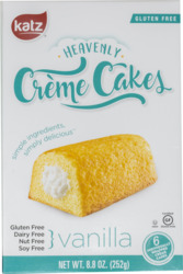 Katz G/F Creme Cakes 8.8Z