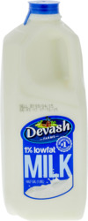 Milk with 1% Lowfat