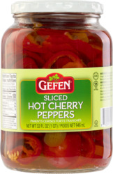 Sliced Hot Cherry Peppers