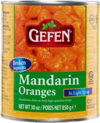 Broken Segments Mandarin Oranges