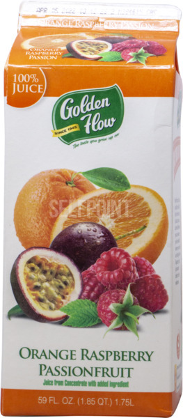 Gf 100% Juice Org/Pasn/Rasp