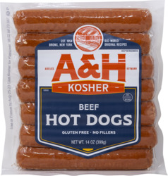 Kosher Beef Hot Dogs