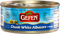 Chunk White Albacore In Water