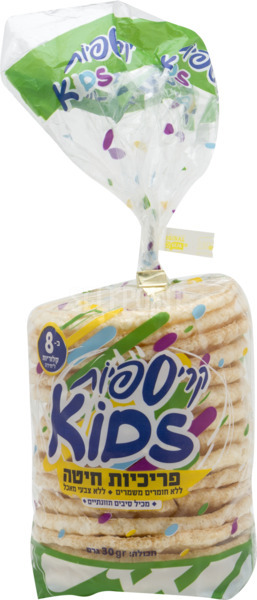 קריספיות קידס פריכיות חיטה, 30 גרם