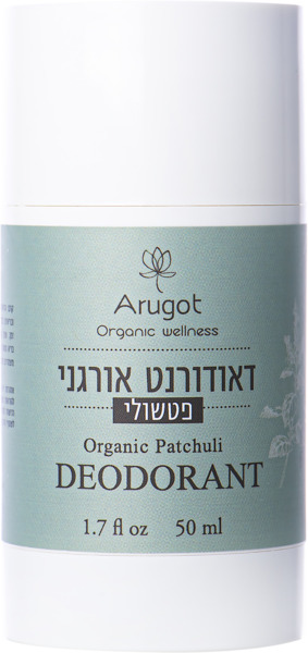 דאודורנט אורגני פטשולי ערוגות