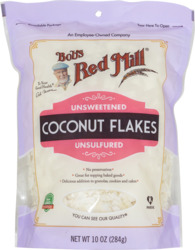 Bobs Coconut, Flaked Unswtd