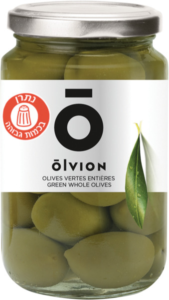 זיתים ירוקים שלמים