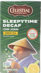 Sleepy Time Decaf Lemon Jasmine Green Tea