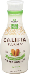 Califia Almond Milk Uns 48Z